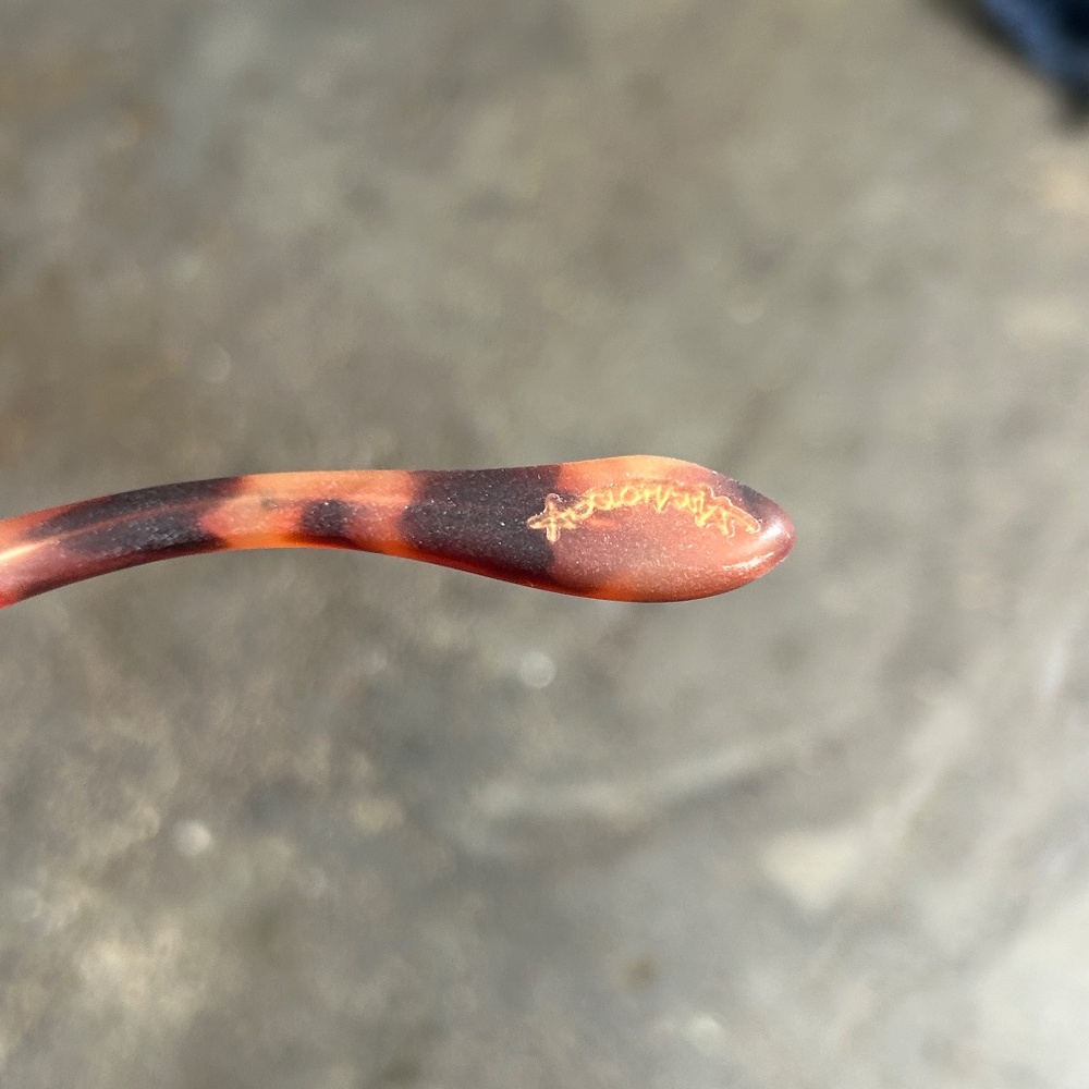 Vivienne Westwood Anglomania Sunglasses w/ Matte Frost frames & Tortoise Arms - Picture 4 of 10